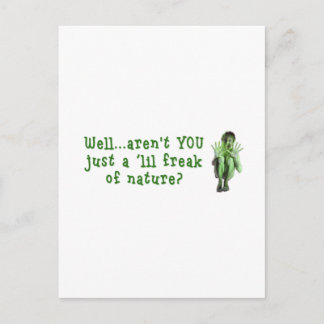 Freak Nature Postcard