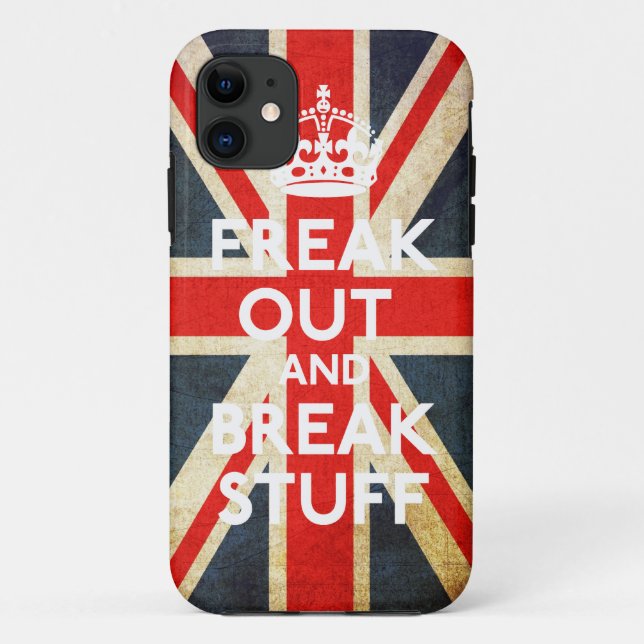 Freak Out And Break Stuff Casemate Case (Back)