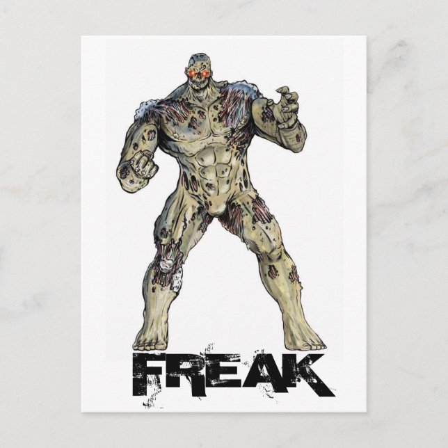 Freak Postcard (Front)