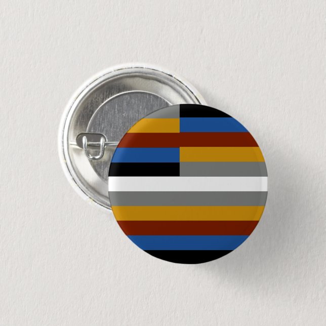 Freak Pride Flag 3 Cm Round Badge (Front & Back)