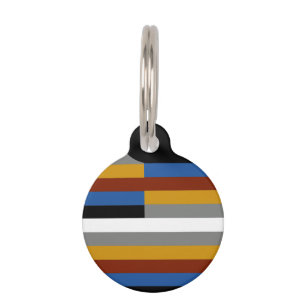 Freak Pride Flag Pet Tag