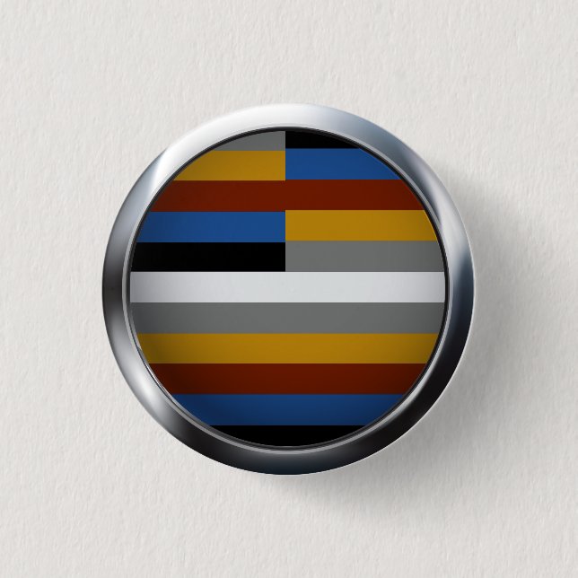 FREAK PRIDE MEDALLION 3 CM ROUND BADGE (Front)