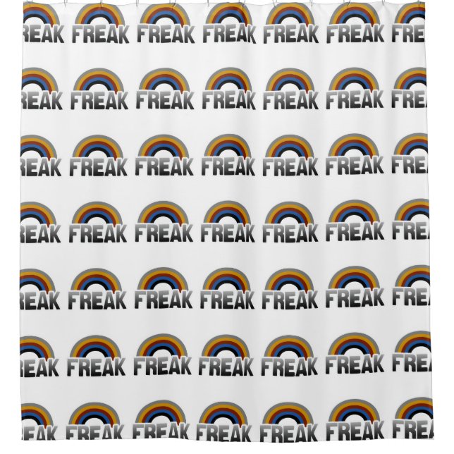 Freak Pride Shower Curtain (Front)