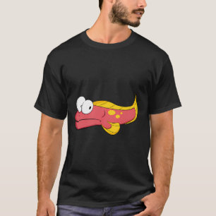 Freaked Fish (Hot Pink+Yellow) T-Shirt