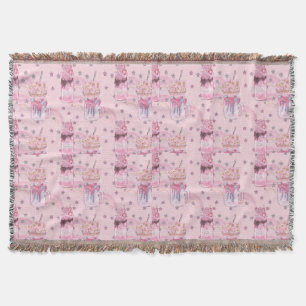 Freakshakes Throw Blanket