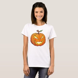 Freaky Cartoon Jack-O-Lantern