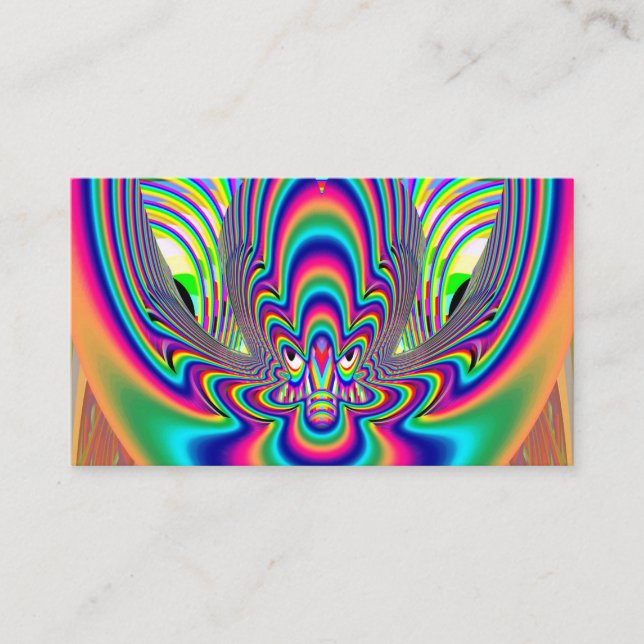 FREAKY EYE ALIEN BUSINESS CARD (Front)
