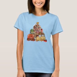 Freaky Junk Food Pyramid T-Shirt