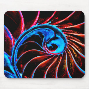 Freaky Nautilus Mouse Mat