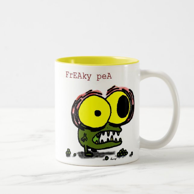 Freaky Pea Mug (Right)