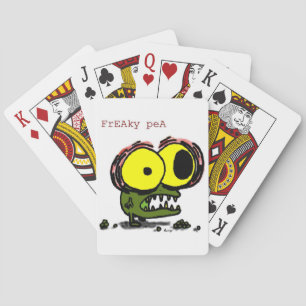Freaky Pea Playing Cards
