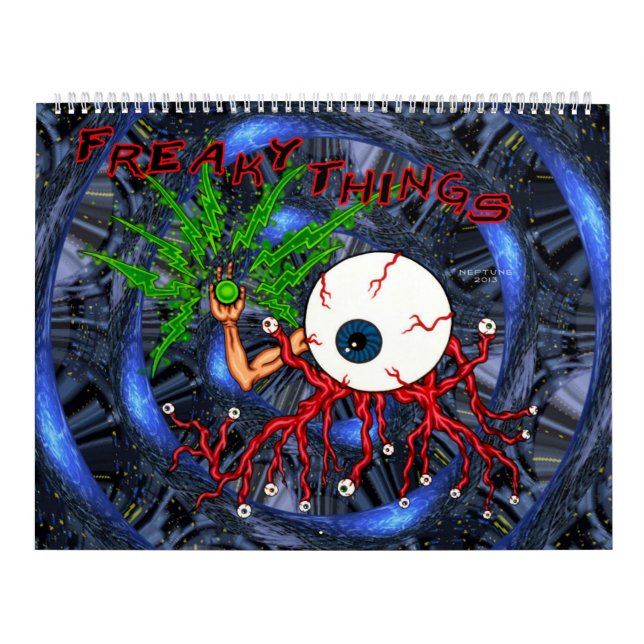 Freaky Things Calendar (Cover)