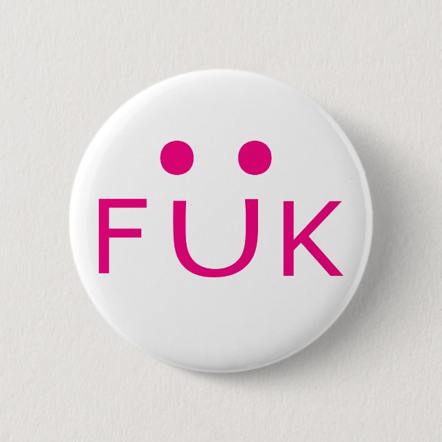 Freaky Uber Kinky 6 Cm Round Badge (Front)