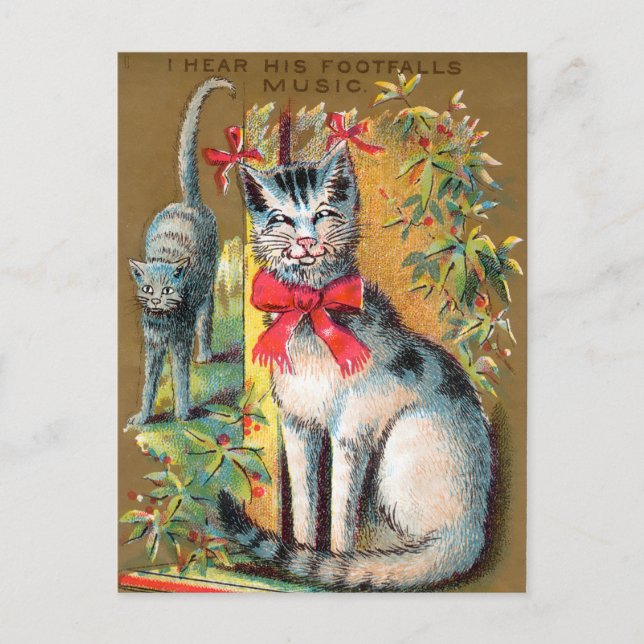 Frears Cat Trade Card #1 (of 6) (Front)