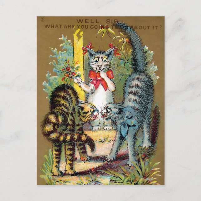Frears Cat Trade Card #3 (of 6) (Front)