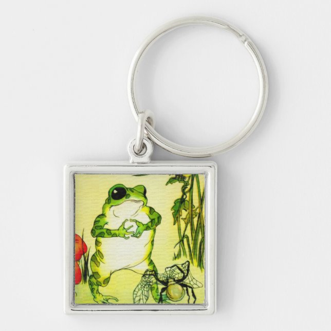 Freckle Frog Key Ring (Front)