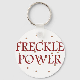 Freckle Power Key Ring