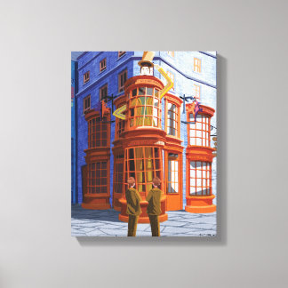 Fred and George at Weasley's Wizard Wheezes Canvas Print