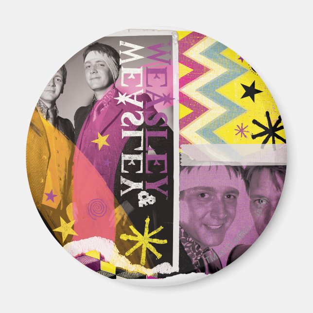 Fred and George Weasley Magnet (Front)