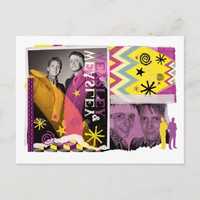 Fred and George Weasley Postcard (Front)