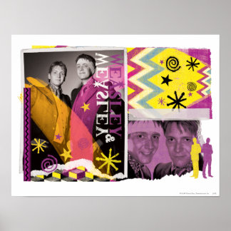 Fred and George Weasley Poster