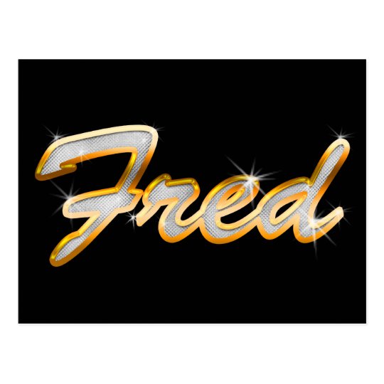 Fred Bling Postcard