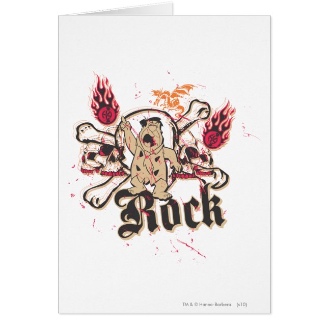 Fred Flintstone  Rock (Front)