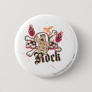 Fred Flintstone Rock 6 Cm Round Badge