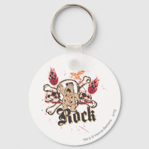 Fred Flintstone  Rock Key Ring