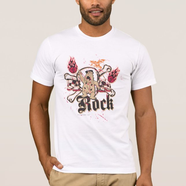 Fred Flintstone  Rock T-Shirt (Front)