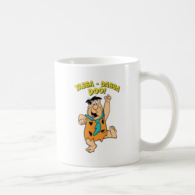 Fred Flintstone Yabba-Dabba Doo! Coffee Mug (Right)