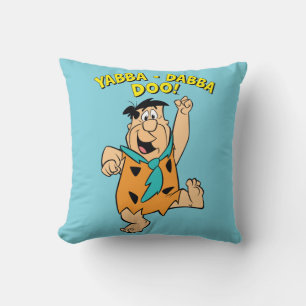 Fred Flintstone Yabba-Dabba Doo! Cushion