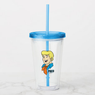 Fred Name Graphic Acrylic Tumbler