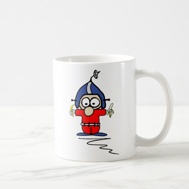 Fred Pinsocket 2-Sided Mug (White-L) (Right)