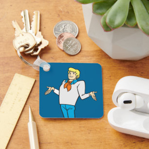 Fred Shrug Key Ring
