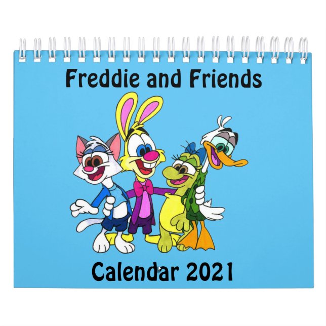 Freddie and Friends Small Calendar (Cover)