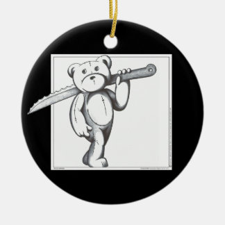 Freddie Bear Ceramic Tree Decoration