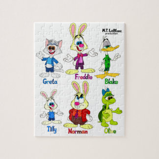 Freddie Bunny & Friends  Jigsaw Puzzle