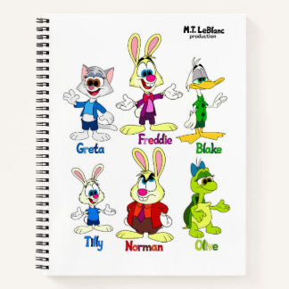 Freddie Bunny & Friends  Notebook