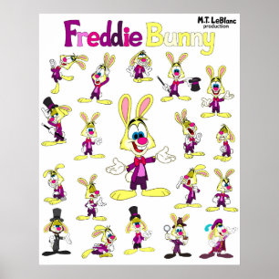 Freddie Bunny Poster