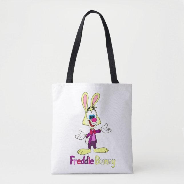 Freddie Bunny Tote Bag (Front)