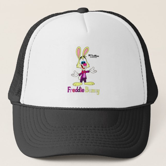 Freddie Bunny  Trucker Hat (Front)