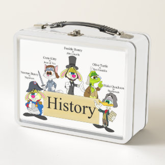 Freddie History Theme  Metal Lunch Box