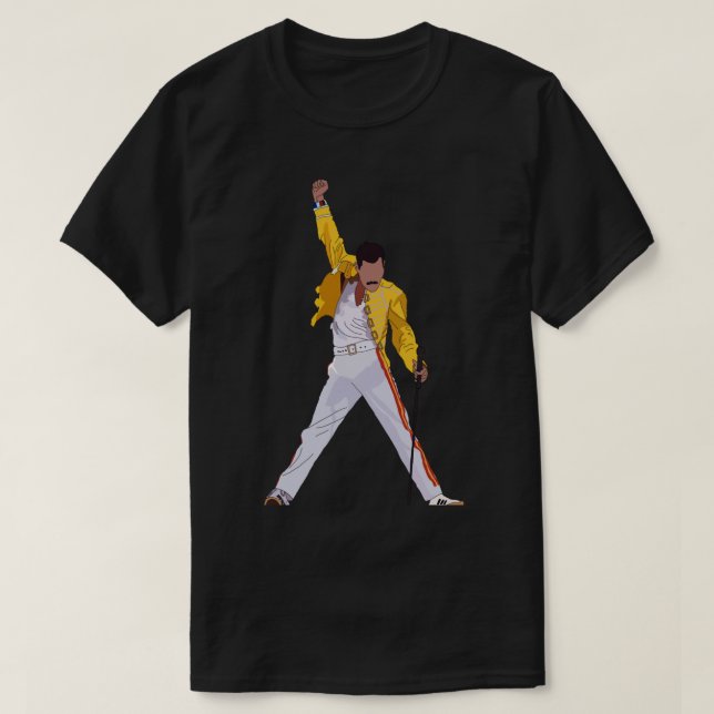 Freddie Mercury Sticker Sticker.png T-Shirt (Design Front)