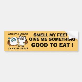 Freddy & Boober Halloween Bumper Sticker