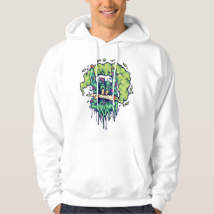 Freddy Krueger Creepy Zombie and spooky Hoodie