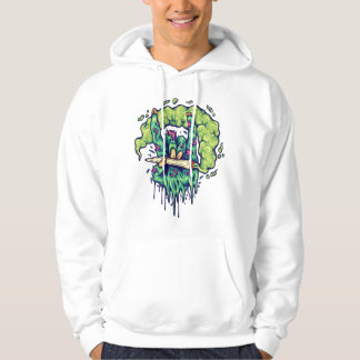Freddy Krueger Creepy Zombie and spooky Hoodie
