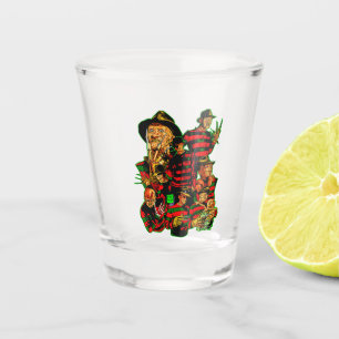 Freddy Movie Horror Shot Glass