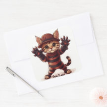 Freddy the Cute Halloween Cat