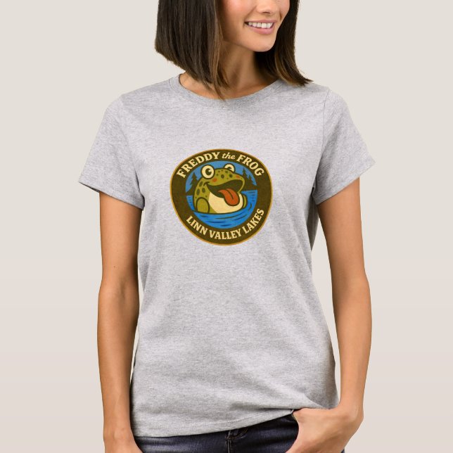 Freddy the Frog of Linn Valley Lakes Tee (Front)